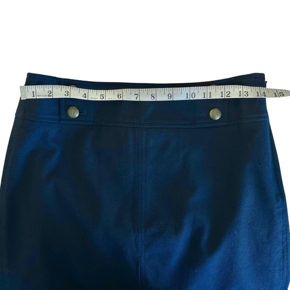 NWT Talbots Navy Blue A-Line Mini Skirt, 4P - Picture 6 of 7